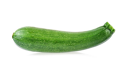 zucchini isolated on white background