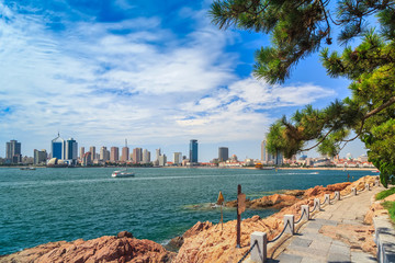 Qingdao coastal scenery