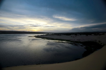 Fototapeta premium Beach with a sandy beach