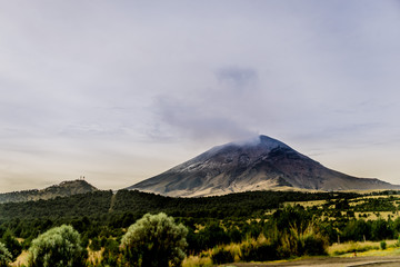Fototapeta premium Volcan Popocatepetl