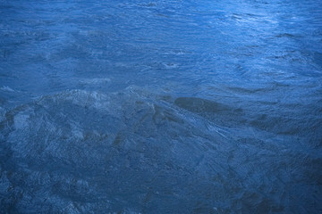 Texture of water in the sea