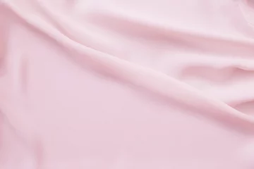 Photo sur Plexiglas Poussière Fond de texture de tissu rose pastel abstrait, conception de tissu en agitant