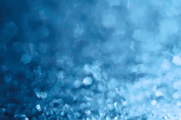 background blue blurry bokeh light