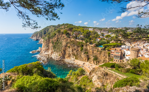 "Tossa de Mar, Costa Brava, Catalogne, Espagne " Stock ...