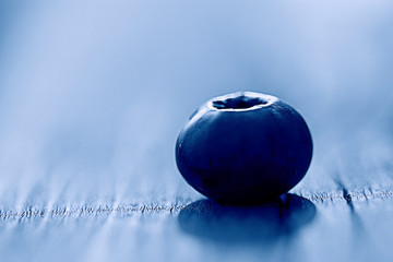 fresh berries blueberries close-up scattered black and white