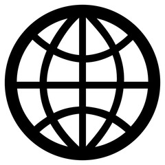 Black web vector icon