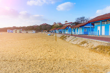 The beautiful architectural landscape and urban scenery of Qingdao