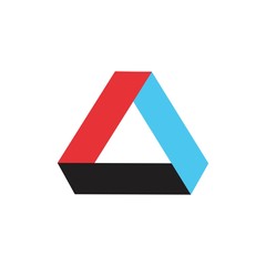 triangle logo in colour