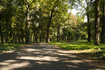 public park in Budapest