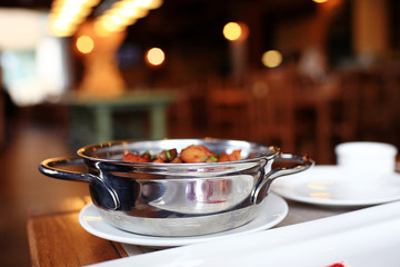 food meal serving table restaurant