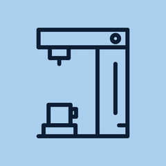 Coffee machine icon