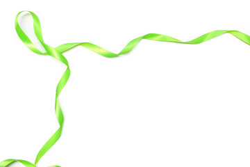 ribbon isolated on white