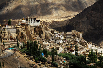 Beautiful landscape in Lamayuru, India