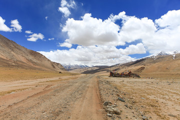 On the way from Leh to Manali, India