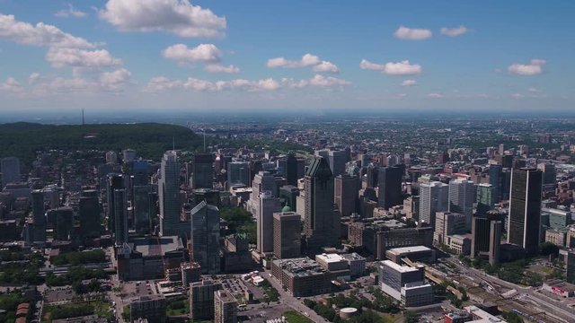 Aerial Canada Montreal July 2017 Sunny Day 4K Inspire 2