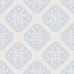 Arabic vintage decorative design seamless pattern