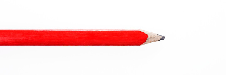 Roter Zimmermannsbleistift