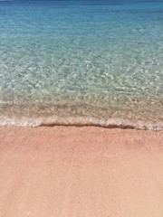 pink beach