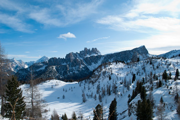 Le Dolomiti bellunesi,un fantastico giorno invernale © corradobarattaphotos