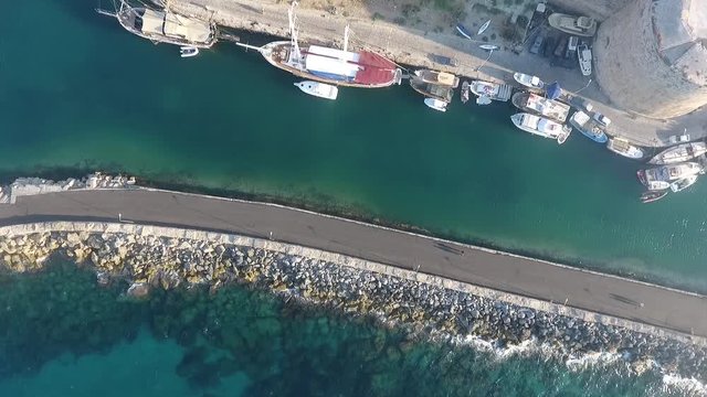 Kyrenia coast Cyprus