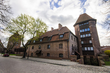 The Castle of the Teutonic Order in Malbork, Poland. A World Heritage Site since 1997
