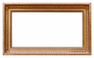 Gold frame for paintings, mirrors or photos