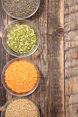 assorted variety of vegetarian food