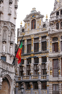 corner of the grand place brussels