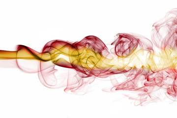 Spain national smoke flag