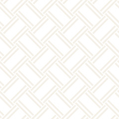 Crosshatch vector seamless geometric pattern. Crossed graphic rectangles background. Checkered motif. Seamless subtle texture of crosshatched lines. Trellis simple fabric print.