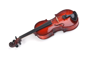 Fototapeta na wymiar violin isolated on white