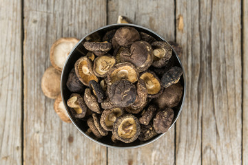 Portion of Dried Shiitake