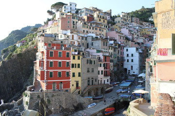 Fototapeta na wymiar Cinque Terre at Day