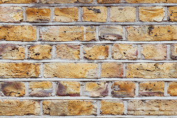 Grunge brick wall background with copy space