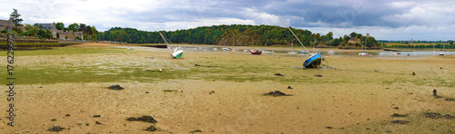 Marée basse sur la Rance