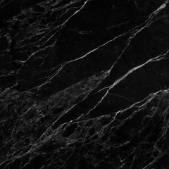 Black marble natural pattern for background, abstract natural marble black and white
