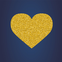 Glitzer Herz
