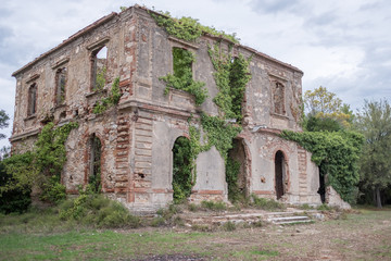 Ruins of Bosniaski House in Pisa, Tuscany