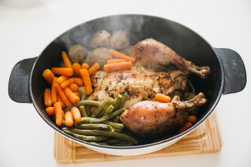 Roasted Chicken With Vegetables