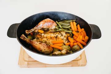 Roasted Chicken With Vegetables