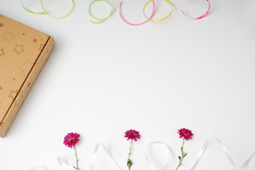 still life preparing greetings