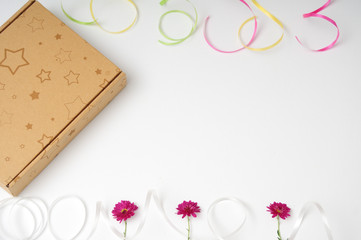 still life preparing greetings