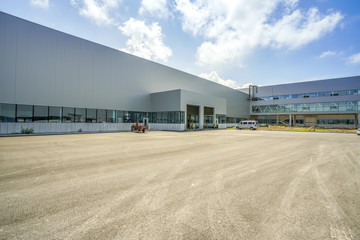 Fototapeta na wymiar Factory building warehouse