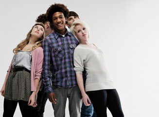 Group of 6 young people