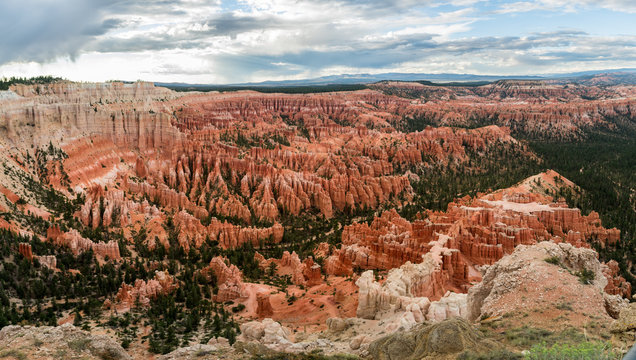 panoramic views to bryce canyon hoodoos, utah