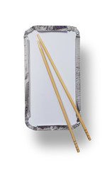 Foil takeaway tray