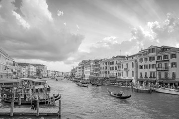 Naklejka premium Grand Canal in Venice, Italy