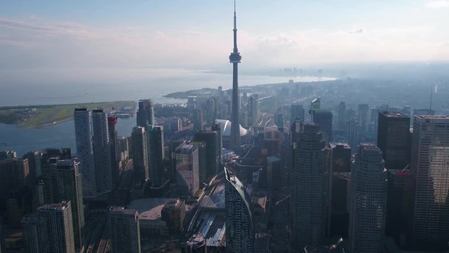Aerial Canada Toronto July 2017 Sunny Day 4K Inspire 2