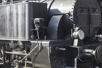 detail of steam engine