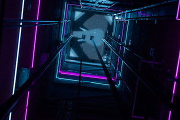 The glass elevator © castenoid